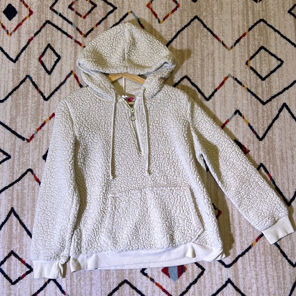 No Boundaries Sherpa Pullover